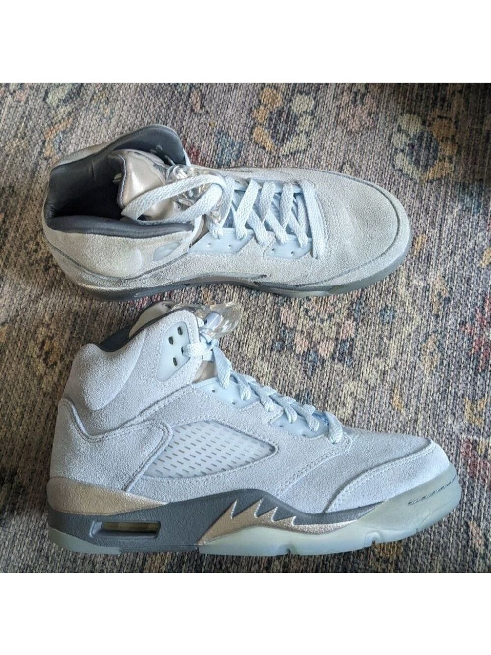 New JORDAN | air jordan 5 retro low bluebird sneaker